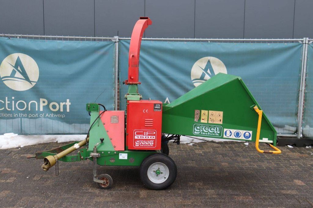 Wood chipper Green Technik CIP 1500