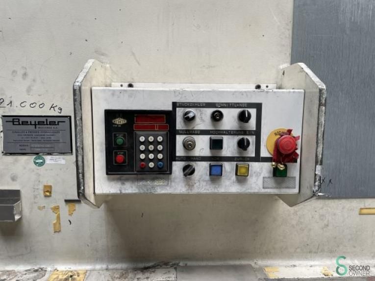 Sheet shears Beyeler VR 5150x6mm