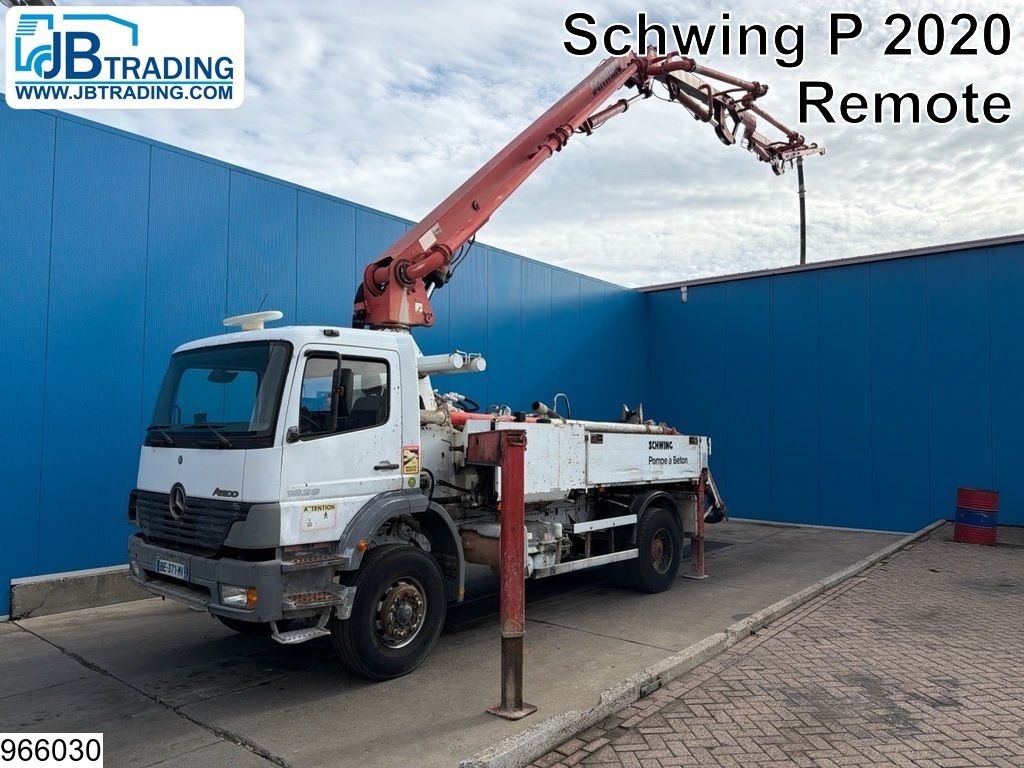 Mercedes Axor 1828 EURO 3, Manual, SCHWING, REMOTE