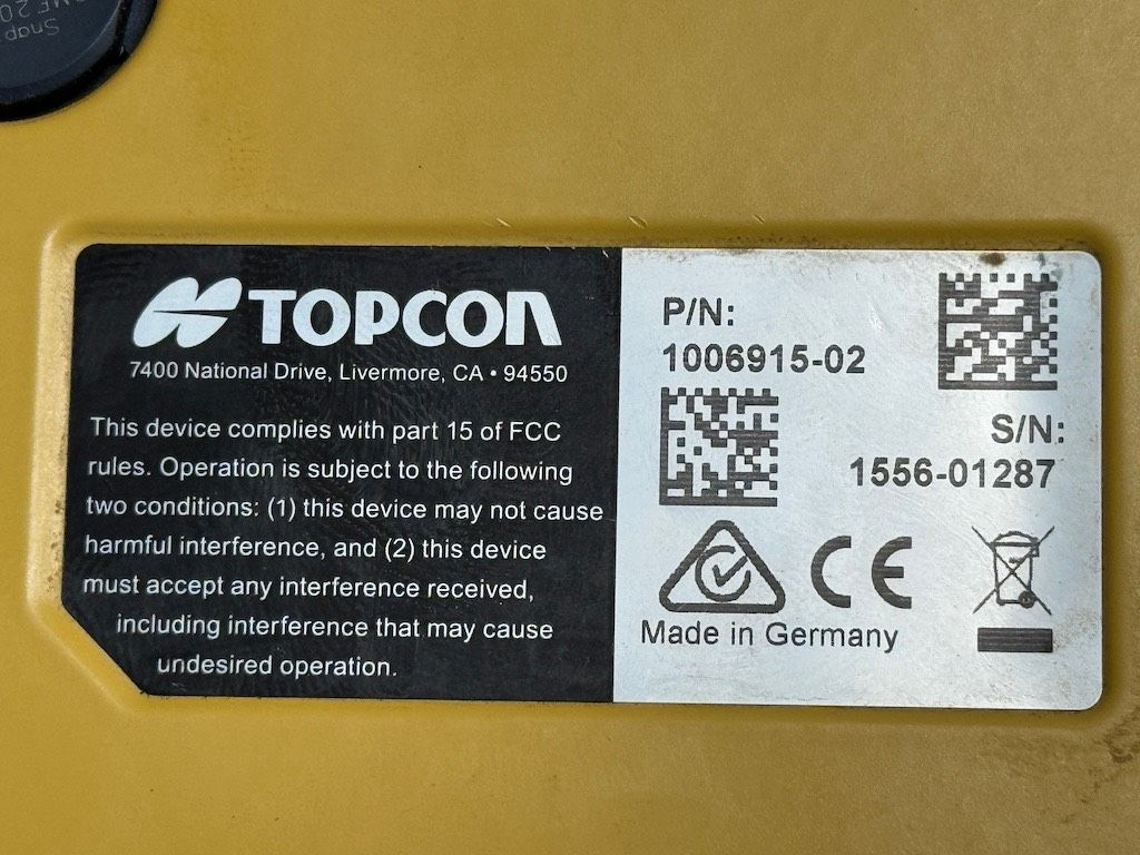 Topcon 3D GPS system