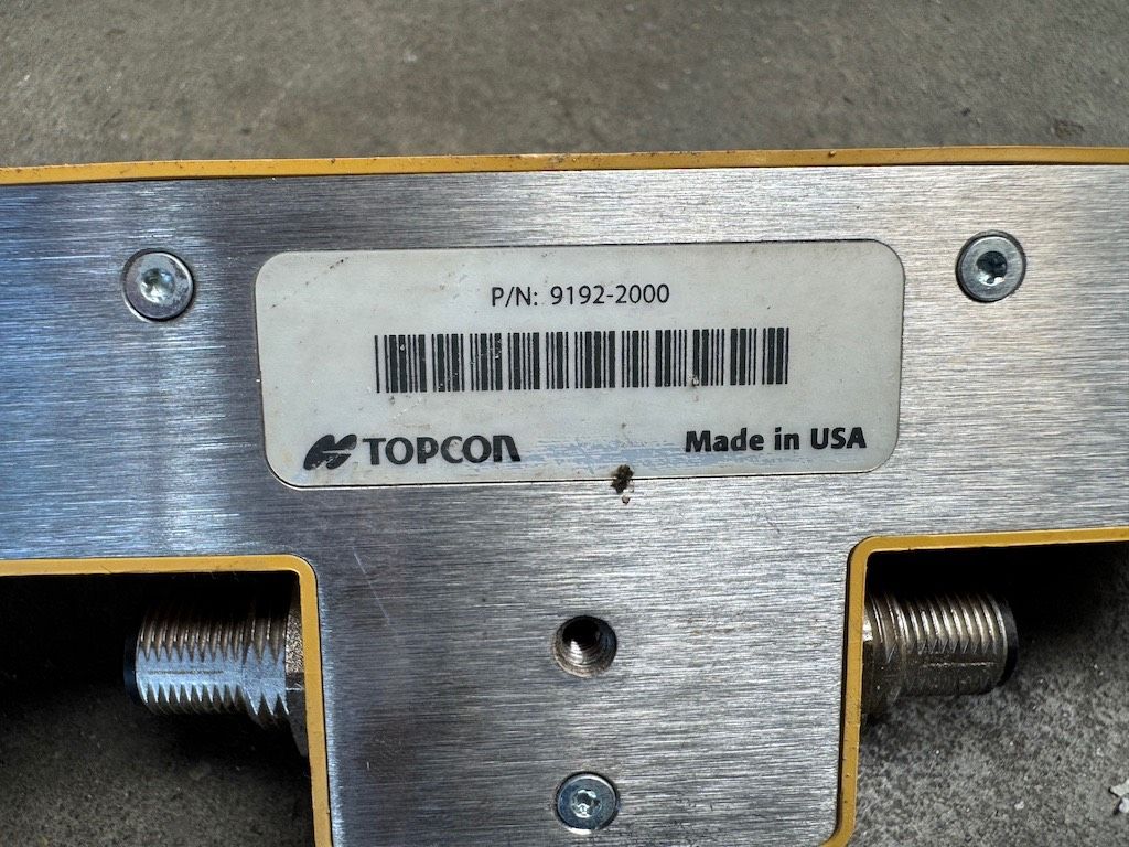Topcon 3D GPS system