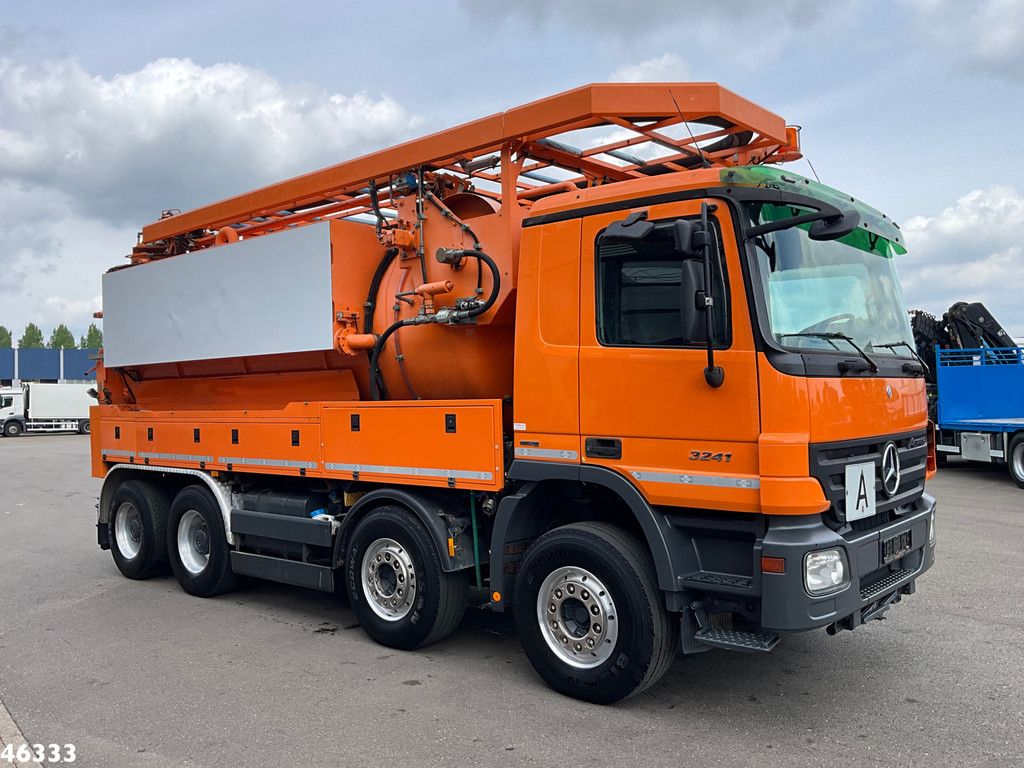 Mercedes-Benz Actros 3241 8x4 AssMann 14,5 m³ kolkenzuiger
