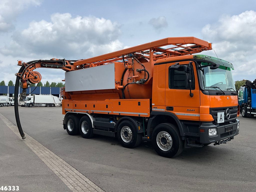 Mercedes-Benz Actros 3241 8x4 AssMann 14,5 m³ kolkenzuiger