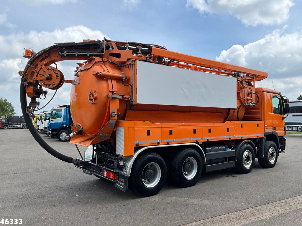 Mercedes-Benz Actros 3241 8x4 AssMann 14,5 m³ kolkenzuiger