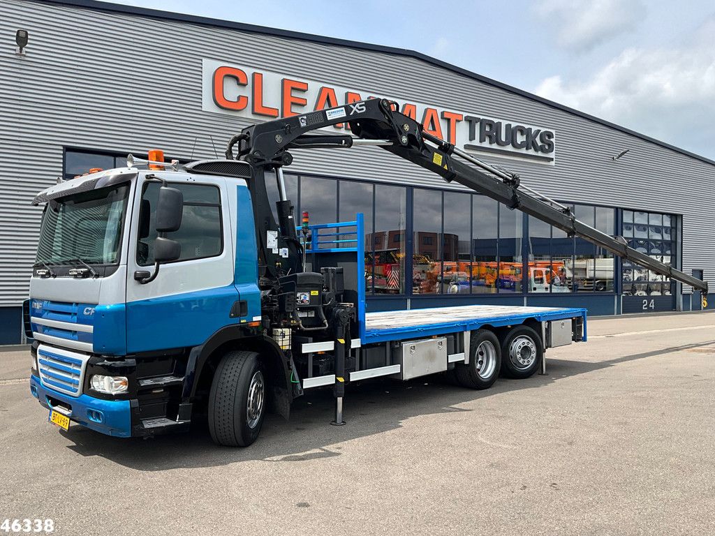 DAF FAN 85 CF 360 Euro 5 Hiab 28 Tonmeter laadkraan