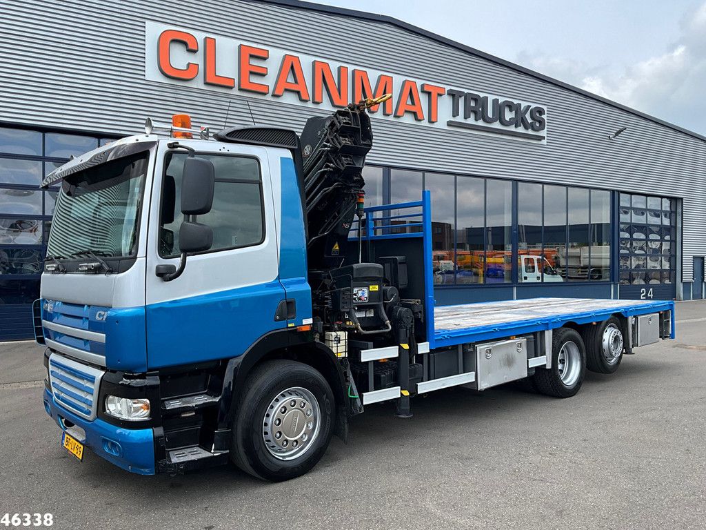 DAF FAN 85 CF 360 Euro 5 Hiab 28 Tonmeter laadkraan