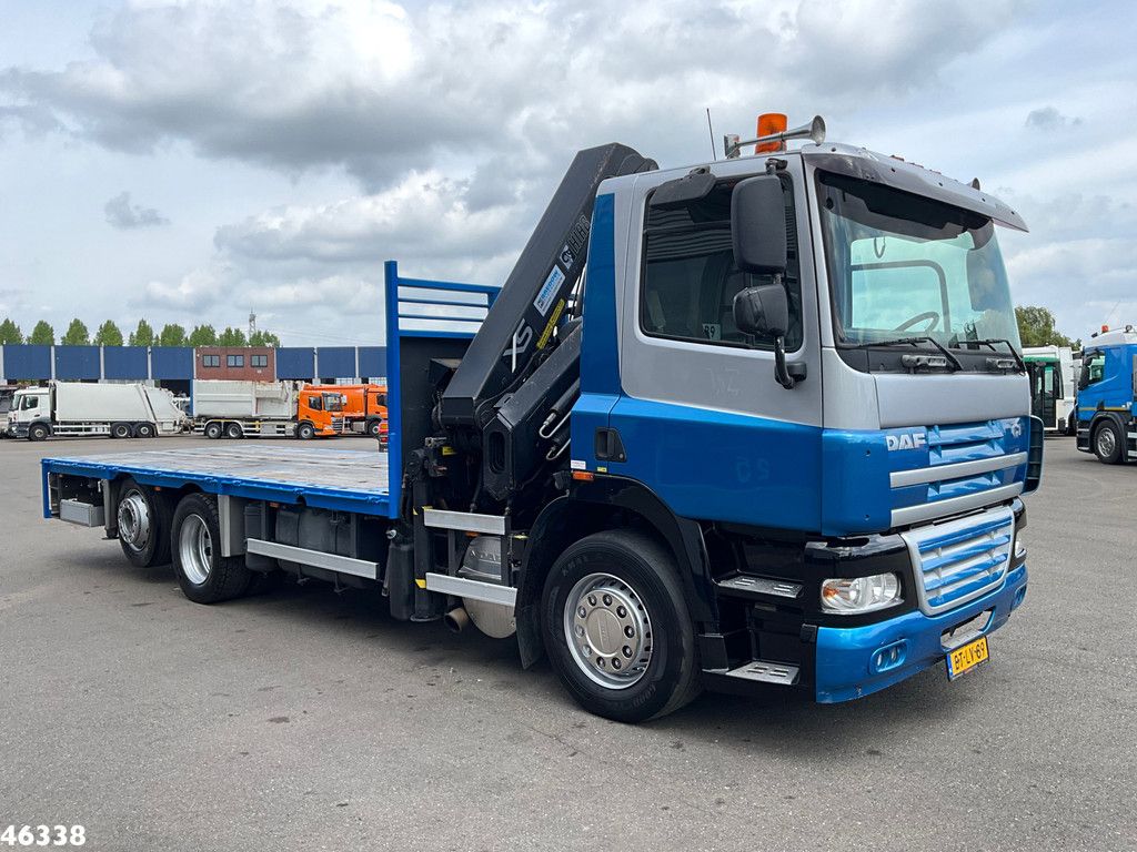 DAF FAN 85 CF 360 Euro 5 Hiab 28 Tonmeter laadkraan
