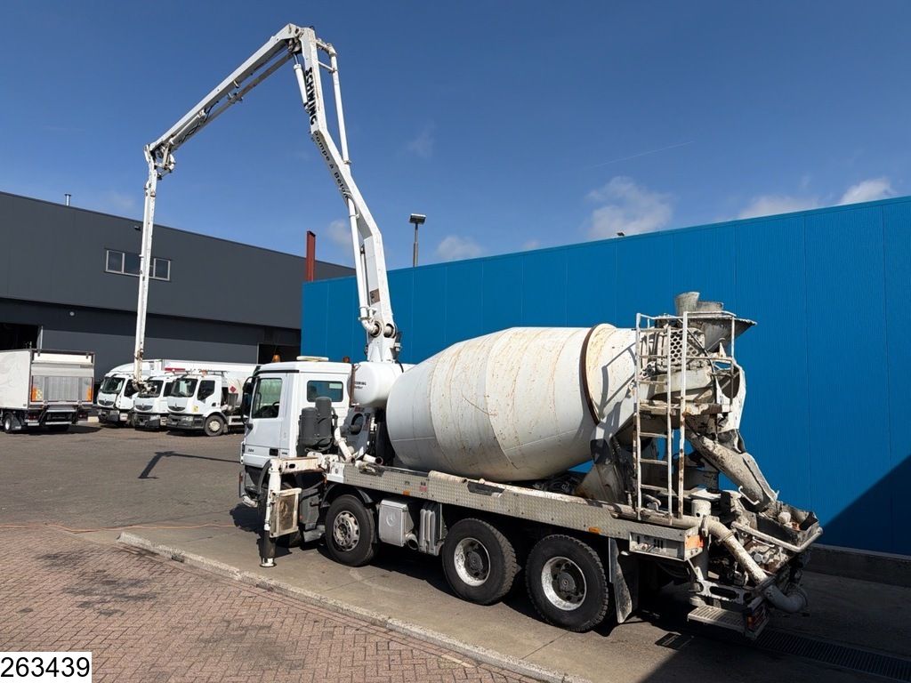 Mercedes Actros 3241 8x4, EPS, Schwing 21, Remote, Steel