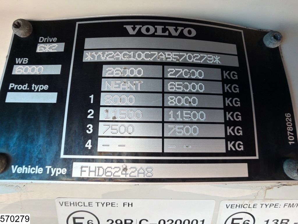 Volvo FH 420 6x2, EURO 5, Dhollandia