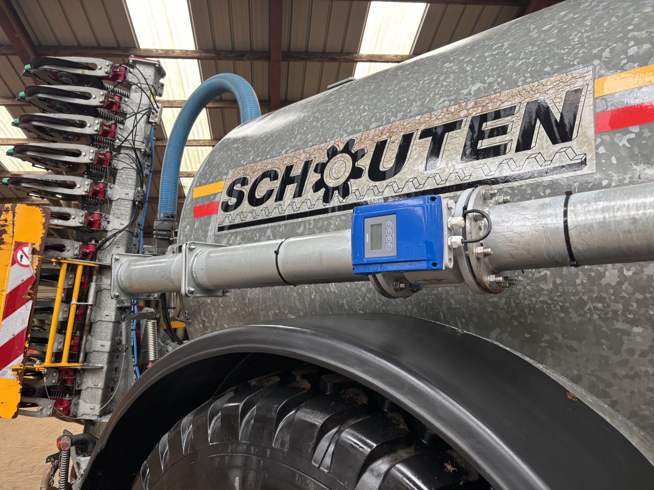 Schouten 11 m3 tank met vredo zodebemester