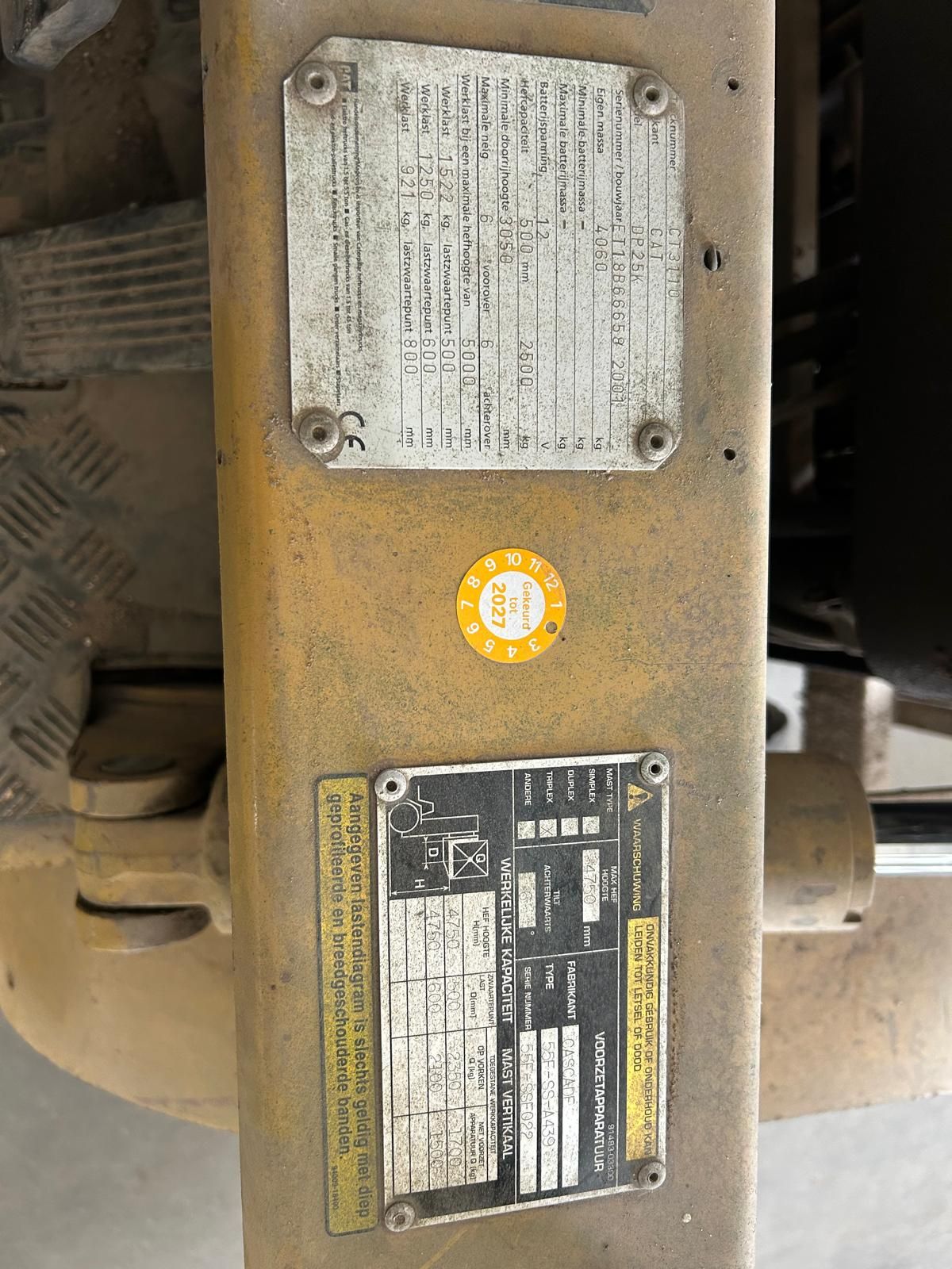 Heftruck Caterpillar DP25K