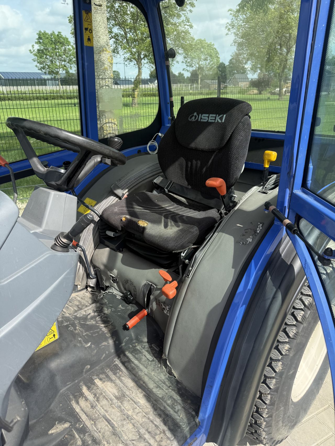 Iseki th4295 met cabine