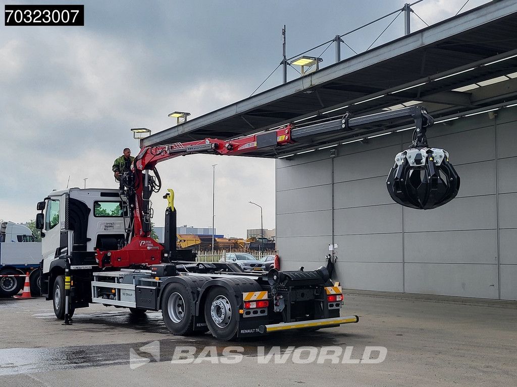Renault C C 480 6X2 NEW! Penz Crane 15Z.9.50R HIAB 20S56 containersystem Euro 6