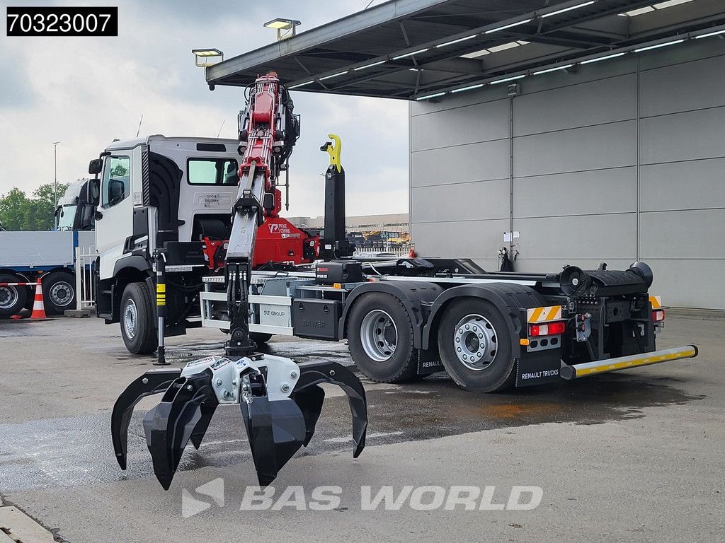Renault C C 480 6X2 NEW! Penz Crane 15Z.9.50R HIAB 20S56 containersystem Euro 6