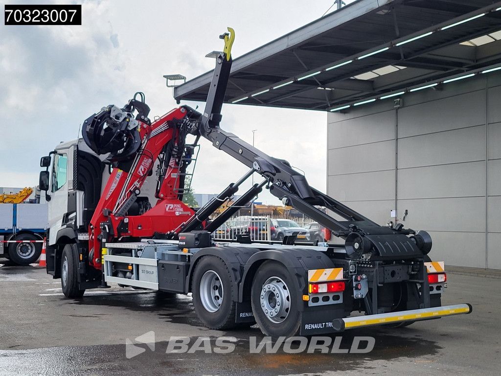 Renault C C 480 6X2 NEW! Penz Crane 15Z.9.50R HIAB 20S56 containersystem Euro 6