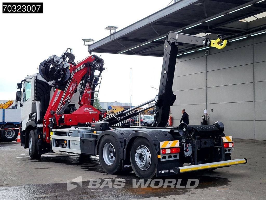 Renault C C 480 6X2 NEW! Penz Crane 15Z.9.50R HIAB 20S56 containersystem Euro 6