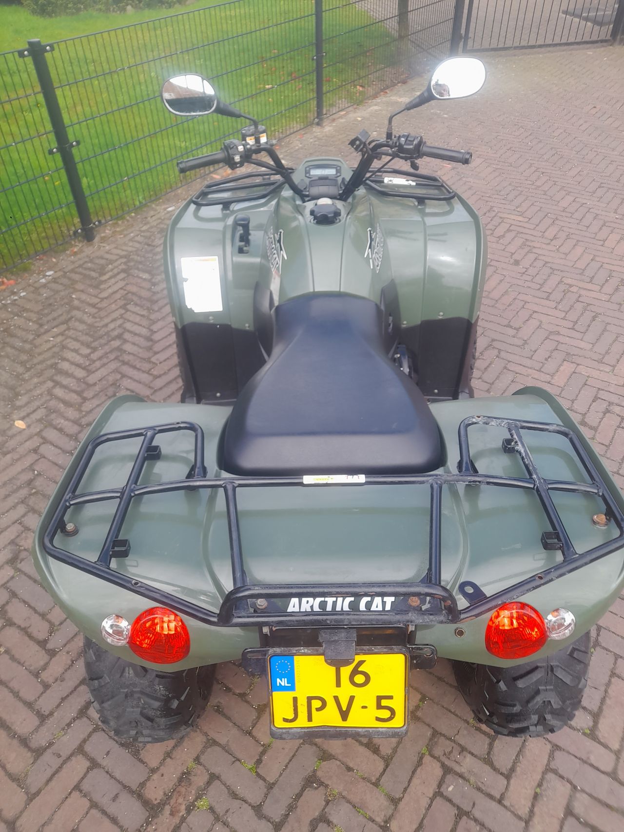 Arctic cat 400cc 4x4 met autokenteken Quad ATV