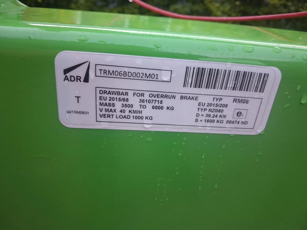 Zocon Kipper/bakkenwagen 4.5 ton marge