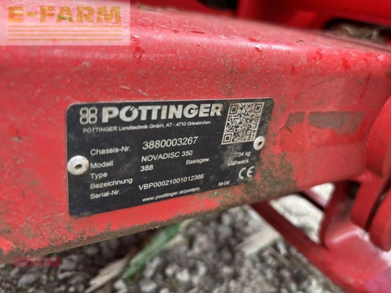 Pöttinger novadisc 350