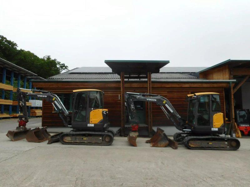 Volvo ecr50d ( 5.010kg ) powertilt + hydr. sw