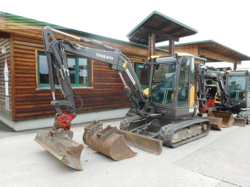 Volvo ecr50d ( 5.010kg ) powertilt + hydr. sw