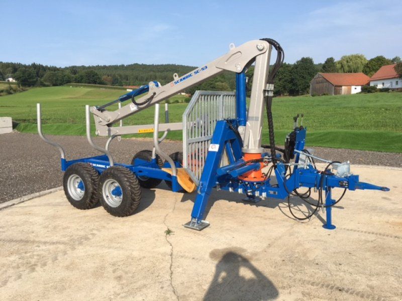 Scandic ST-6 7,4t 5,9m Kran 600kg Hubkraft l Hydr. Bremse