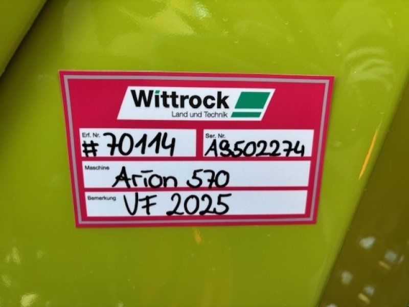 Claas Arion 570 Cebis