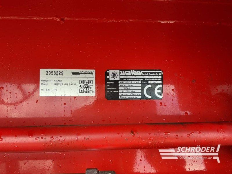 Walker HAMSTER HFM 2,00 M³ FRÄSMISCHER