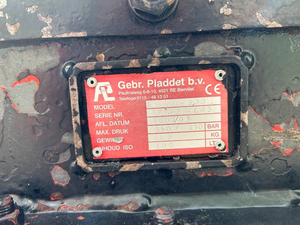 Pladdet S800 D