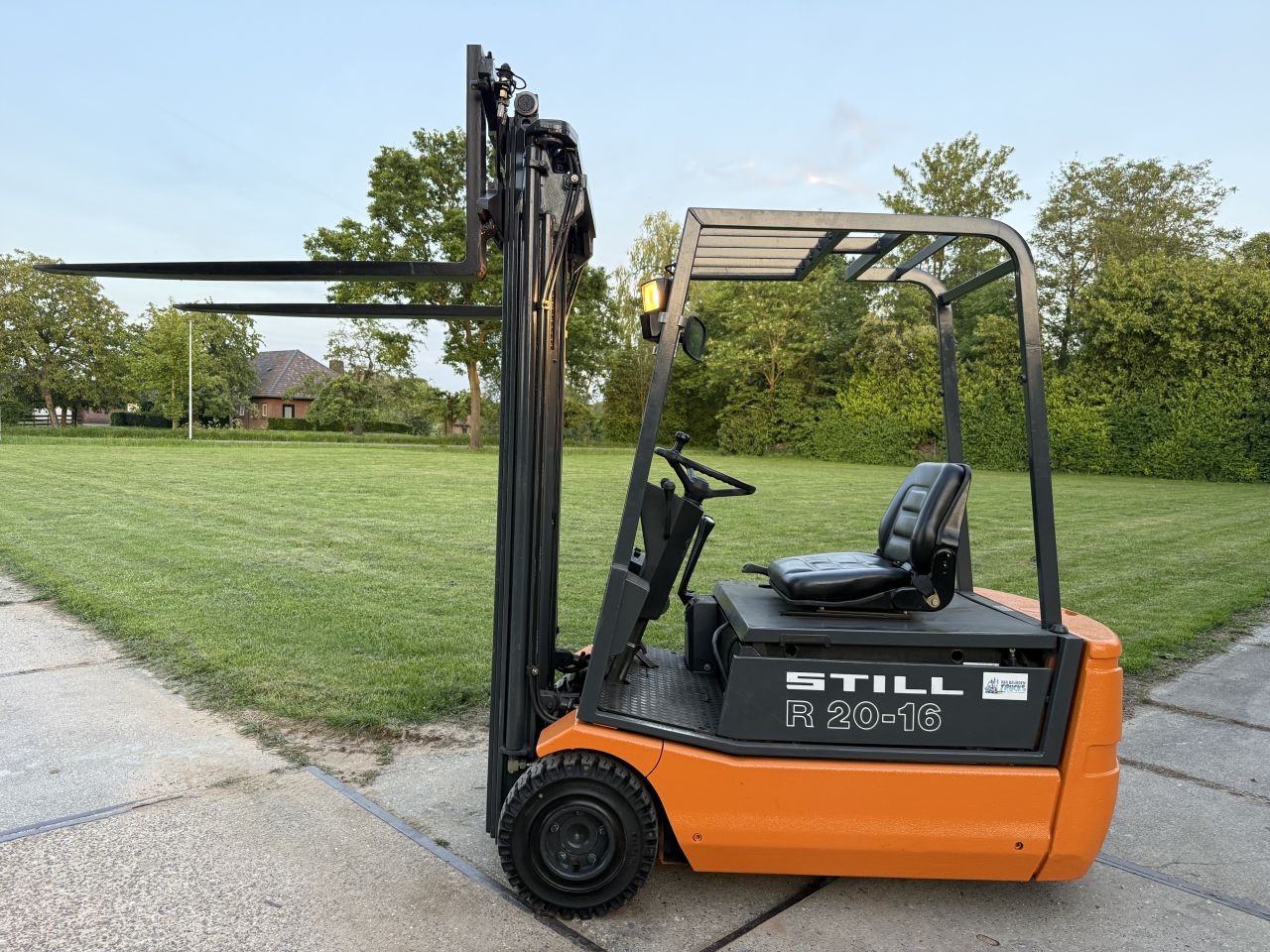 Still 1600KG elektrisch 3-delig 514cm freelift 4 ventielen