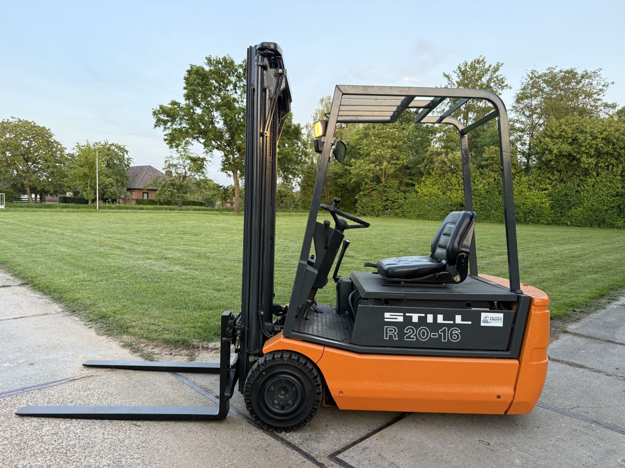 Still 1600KG elektrisch 3-delig 514cm freelift 4 ventielen