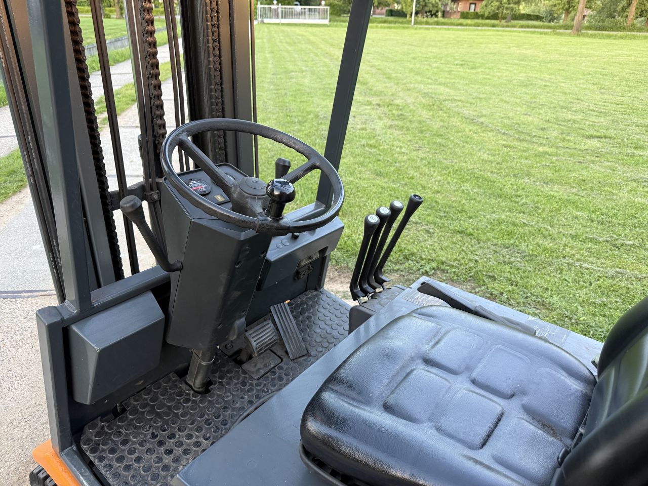 Still 1600KG elektrisch 3-delig 514cm freelift 4 ventielen