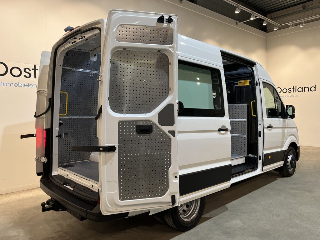 Volkswagen Crafter 50 2.0 TDI L3H3 180 PK DL Dubbel Lucht Automaat / Trekhaak 3.500 KG / Aluca Kast / Airco / Cruise Control / CarPlay / Camera / 34.300 KM !!