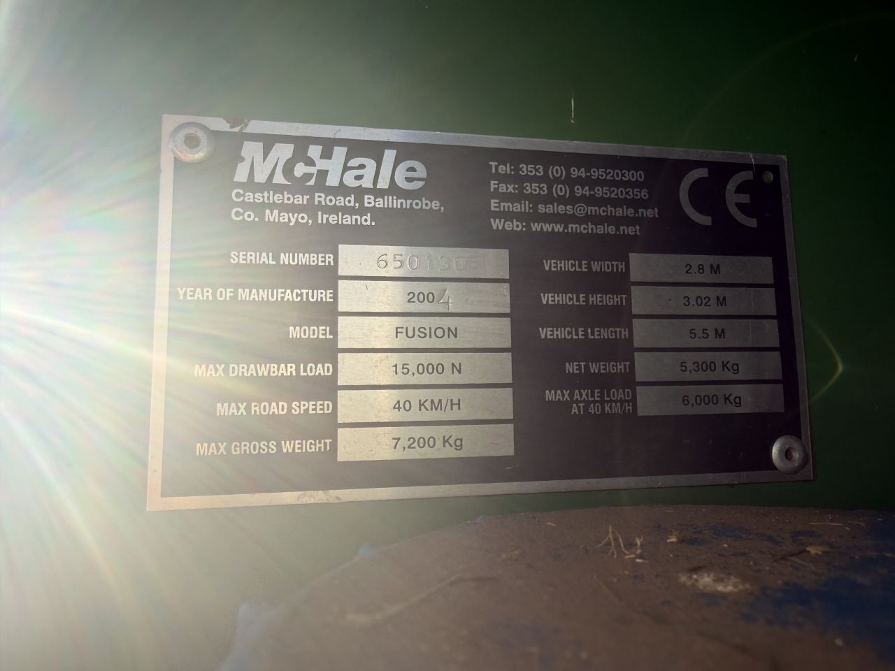 McHale Fusion perswikkelcombinatie
