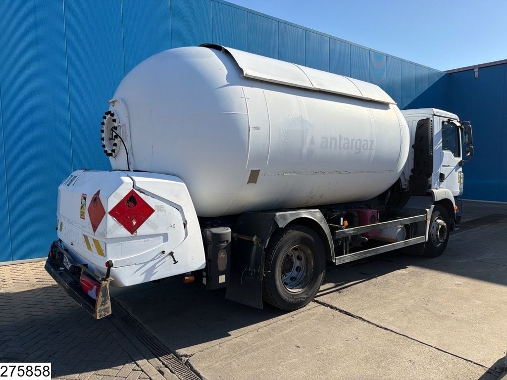 MAN TGM 18 290 EURO 5, Barneoud, 17.737 L, Handgeschakeld, Gas