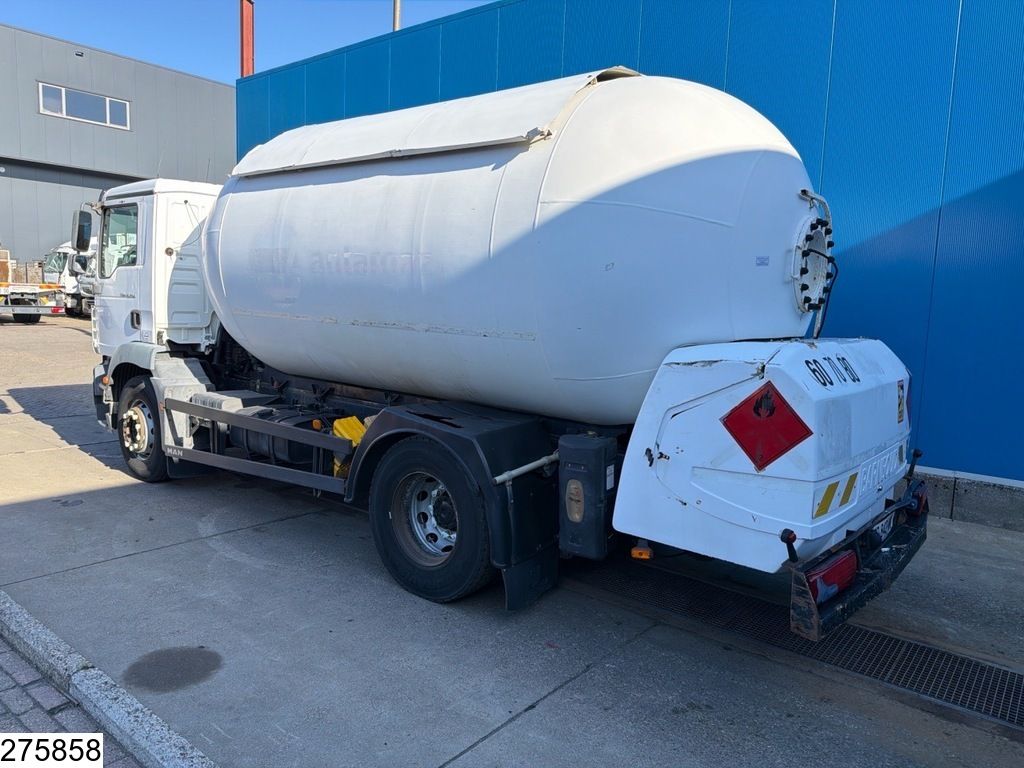 MAN TGM 18 290 EURO 5, Barneoud, 17.737 L, Handgeschakeld, Gas