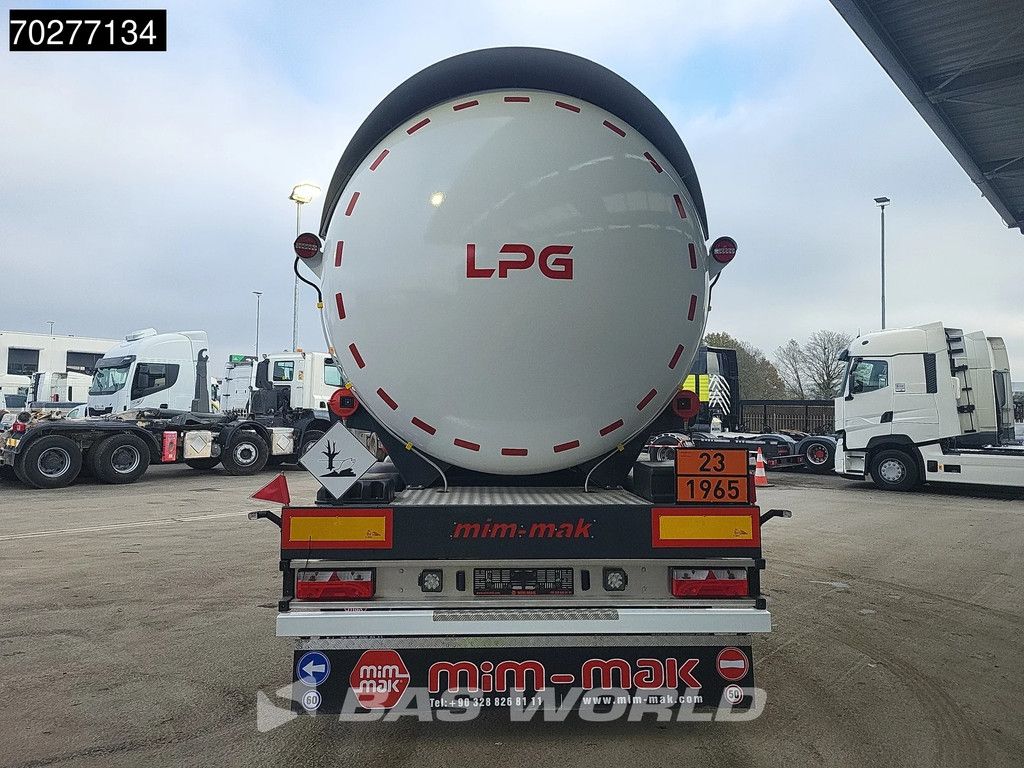 MIM-MAK LPG TRANSPORT TANK 3 Achsen NEW 48m3 Liftachse Gas ADR