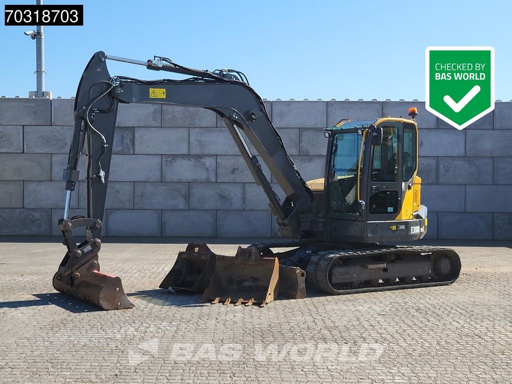 Volvo ECR88 D A/C - 3 Buckets