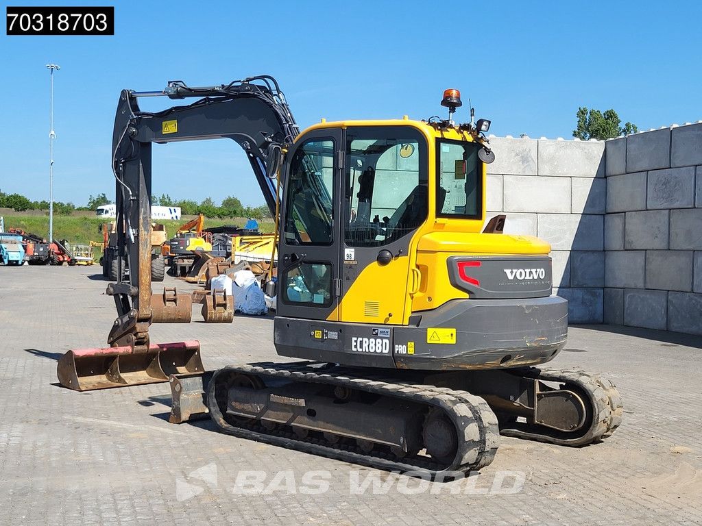 Volvo ECR88 D A/C - 3 Buckets