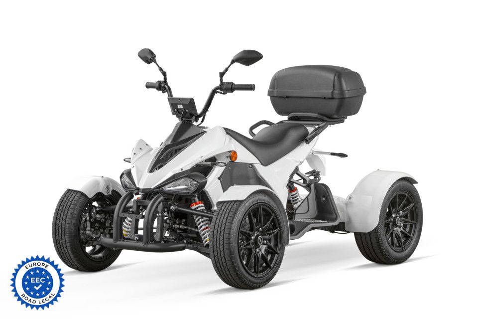 100% Elektrische Spyracing straatlegale quad met KENTEKEN