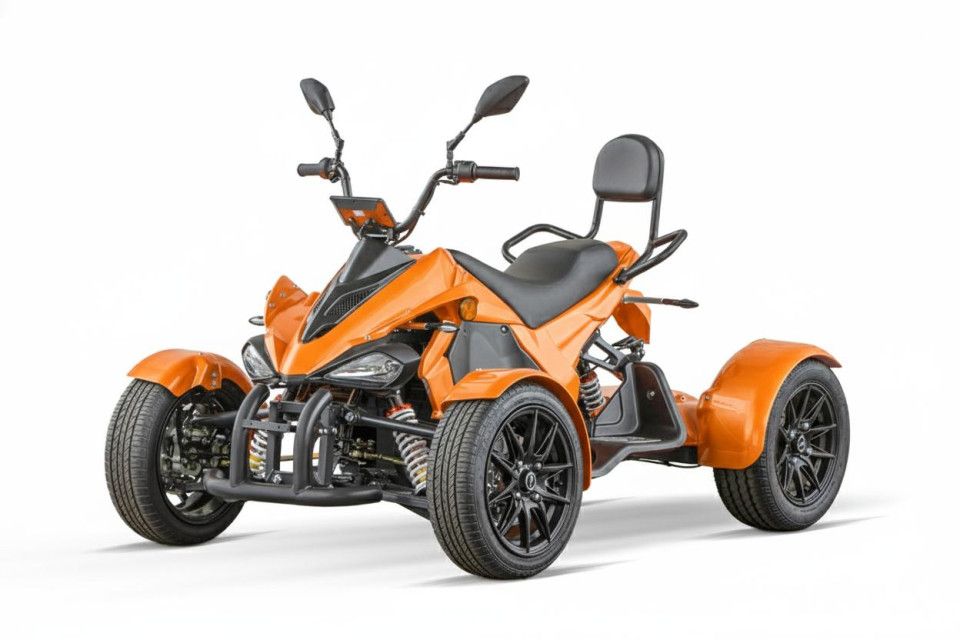 100% Elektrische Spyracing straatlegale quad met KENTEKEN