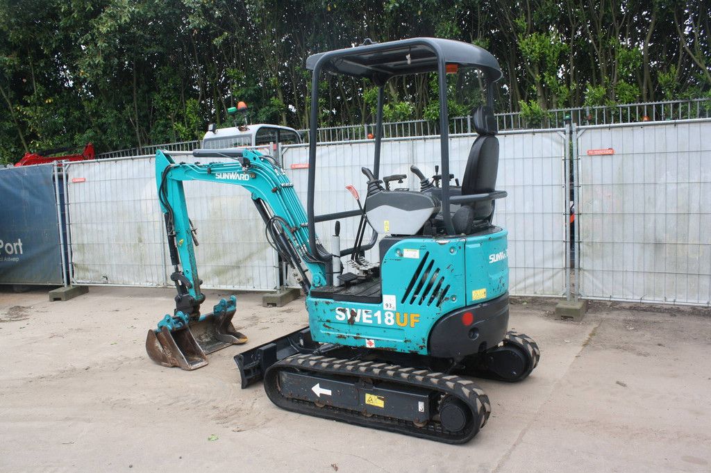 Mini excavator Sunward SWE18UF Diesel 13.4kW 2021