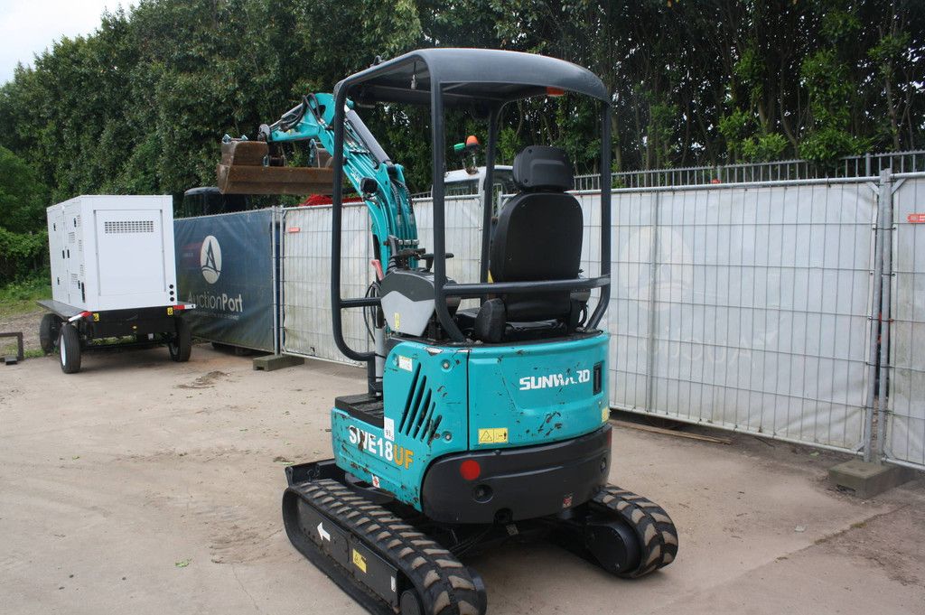 Mini excavator Sunward SWE18UF Diesel 13.4kW 2021