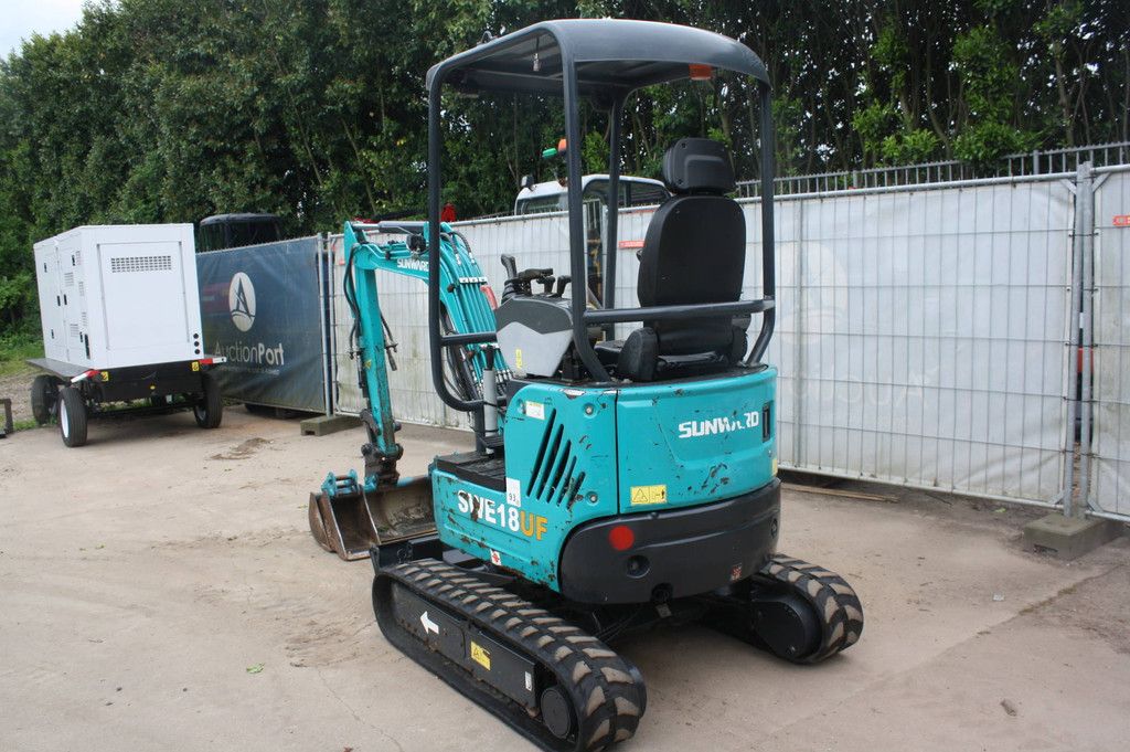 Mini excavator Sunward SWE18UF Diesel 13.4kW 2021