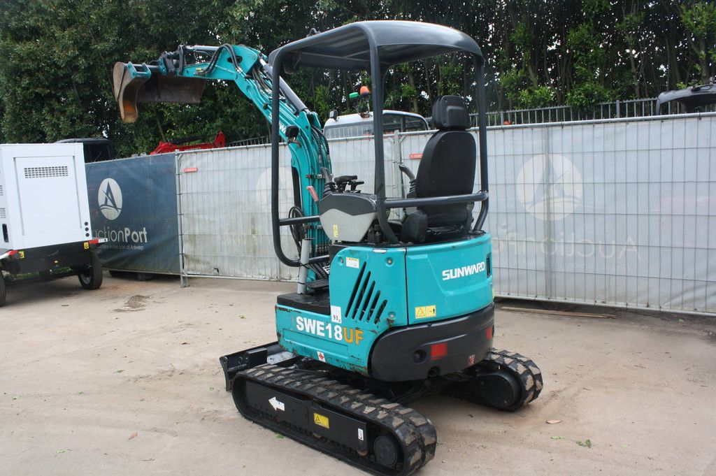 Mini excavator Sunward SWE18UF Diesel 13.4kW 2021
