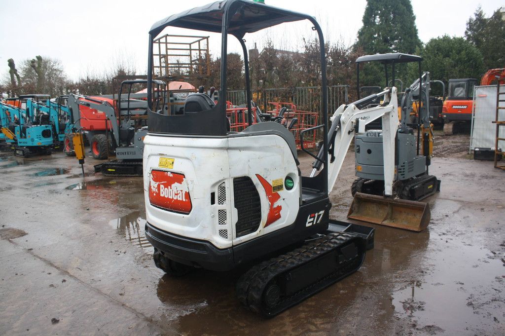 Minigraver Bobcat E17 Diesel 10.2kW 2015