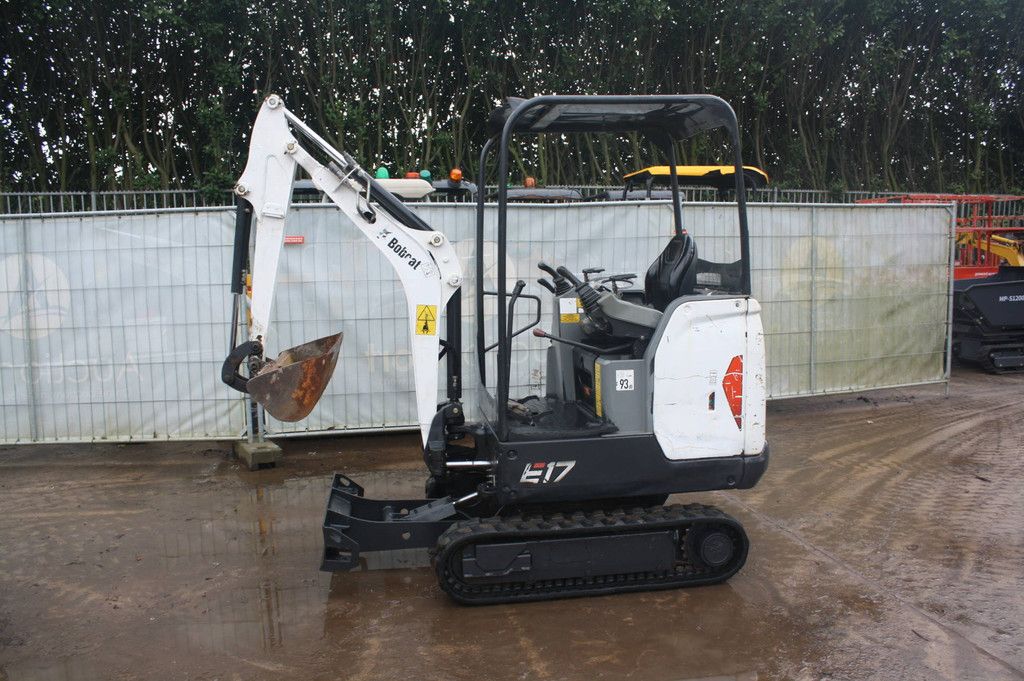 Minigraver Bobcat E17 Diesel 10.2kW 2015