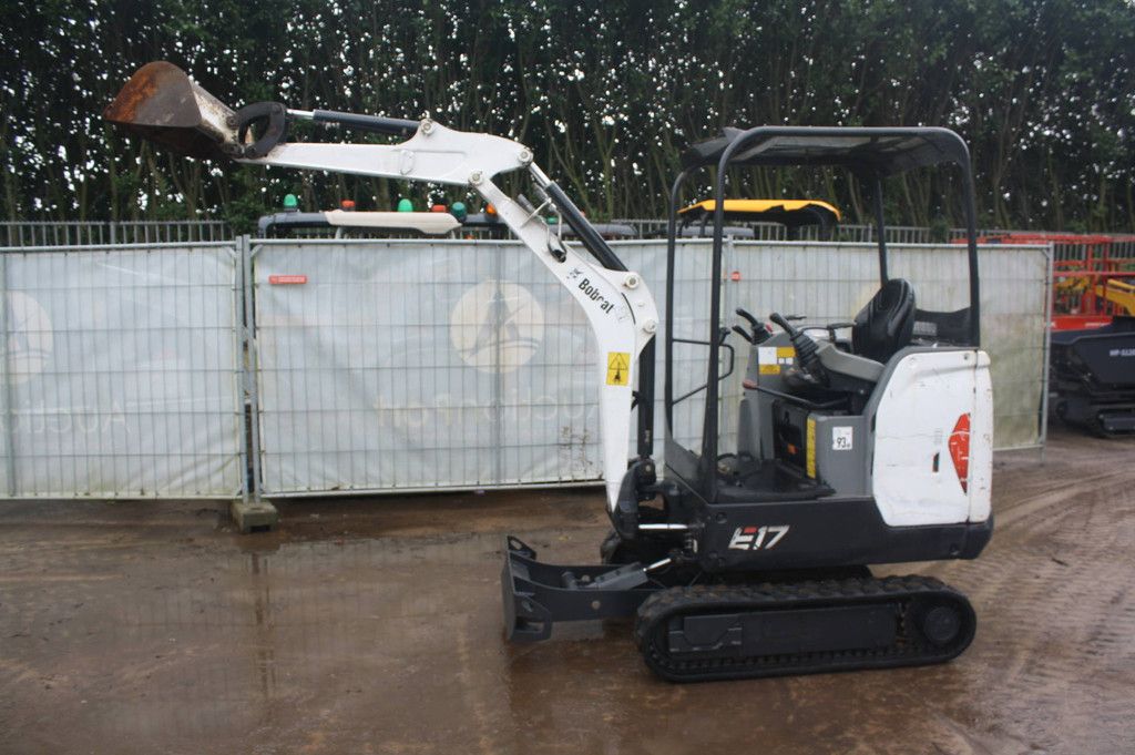 Minigraver Bobcat E17 Diesel 10.2kW 2015