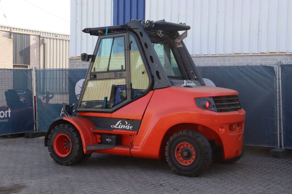 Heftruck Linde H80D-02/900 Diesel 8000kg 2015