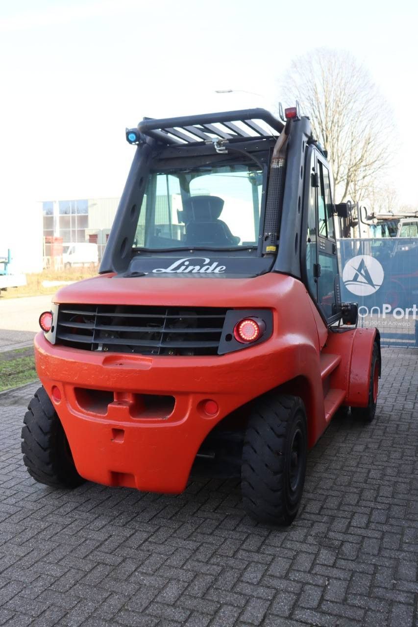 Heftruck Linde H80D-02/900 Diesel 8000kg 2015
